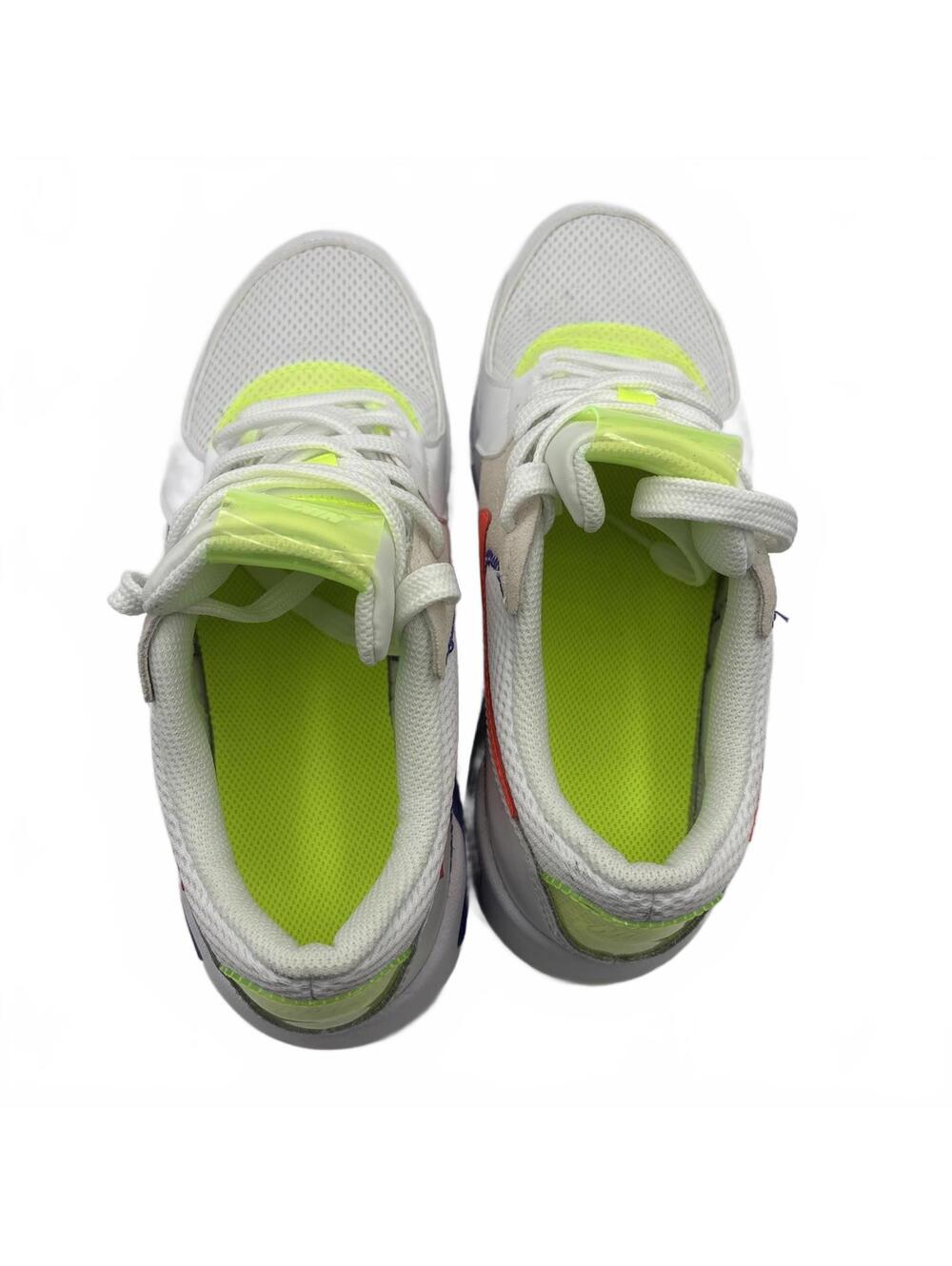 Size 6 (GS) - Nike Air Max 90 Low Air white Green Crimsom DD4353-100 - Picture 8 of 12